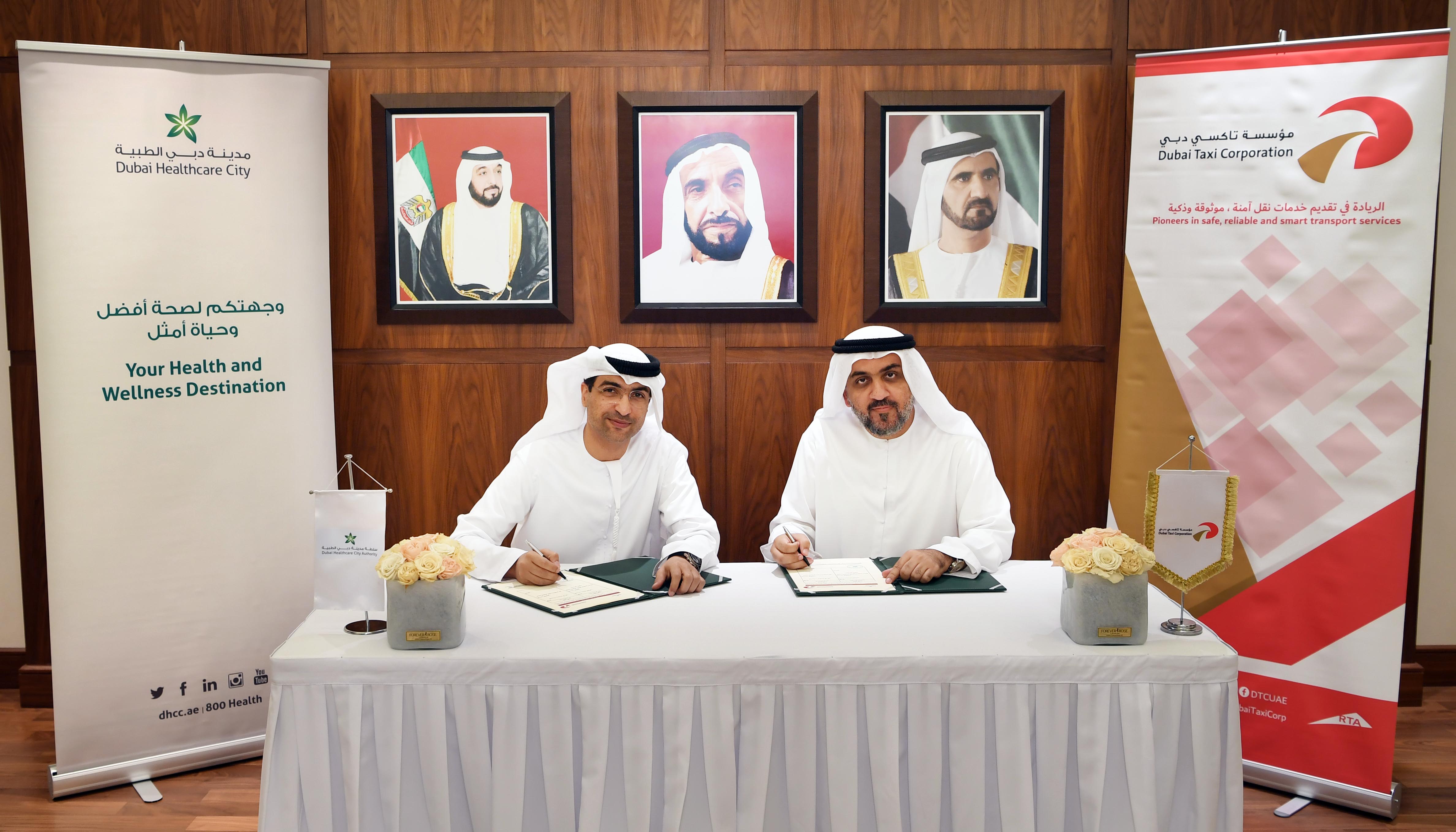 DUBAI TAXI ENHANCES SERVICES AT DUBAI HEALTHCARE CITY